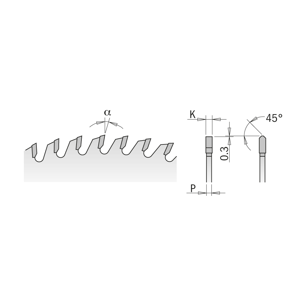 Buy CMT Aluminium Non-Ferros Plastic Circular Saw Blades - 400x3.8x30 Online | Power Tools | Qetaat.com